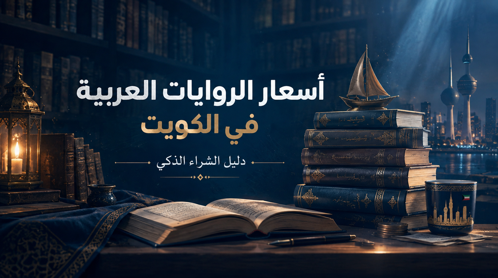 مجموعة روايات عربية مع دليل أسعار الروايات العربية في الكويت ونصائح الشراء من مكتبة الكويت.