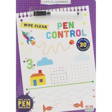 Wipe-Clean: Pen Control (Little Learners) - with Erasable Pen