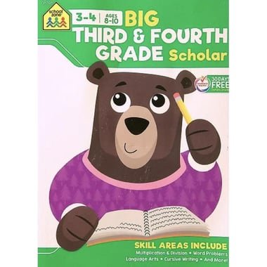 School Zone: Big Third & Fourth Grade Scholar