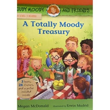 A Totally Moody Treasury (Judy Moody and Friends) - 2 Book  24 Stickers and a Poster Included Inside!