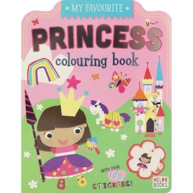 My Favourite: Princess Colouring Book