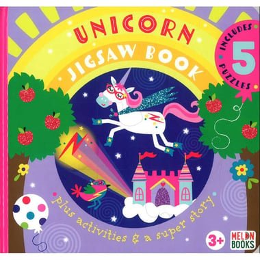 Jigsaw Book: Unicorn