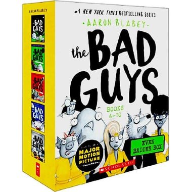 The Bad Guys: Even Badder Box  Books 6-10 (Movie Tie-In Edition)