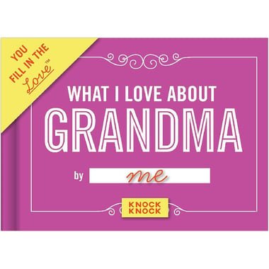 What I Love About Grandpa (You Fill in The Love Journal)