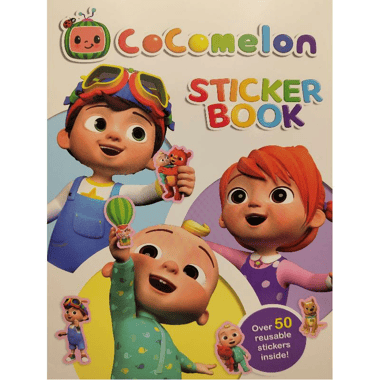 CoComelon: Sticker Book - Over 50 Reuusable Stickers Inside!