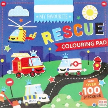 My Favourite: Rescue Colouring Pad