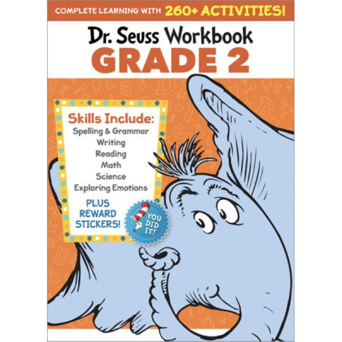 Dr. Seuss Workbook Grade 2 - Complete Learning with 260+ Activities!
