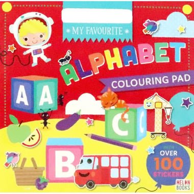 My Favourite: Alphabet Colouring Pad