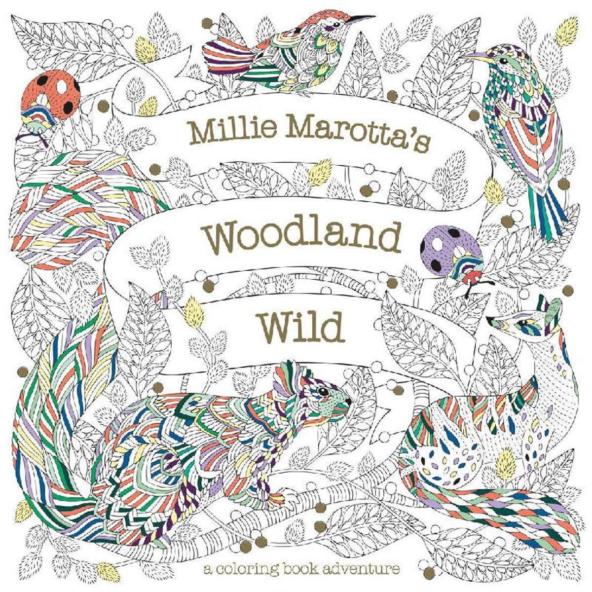 Woodland Wild - A Coloring Book Adventures