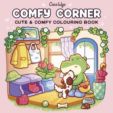 ‎Comfy Corner (Coco Wyo) ‎-‎ Cute and Comfy Colouring Book‎