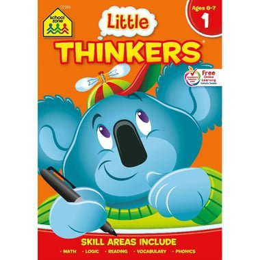 Little Thinkers: First Grade Deluxe Edition  Workbook - Ages 6 - 7