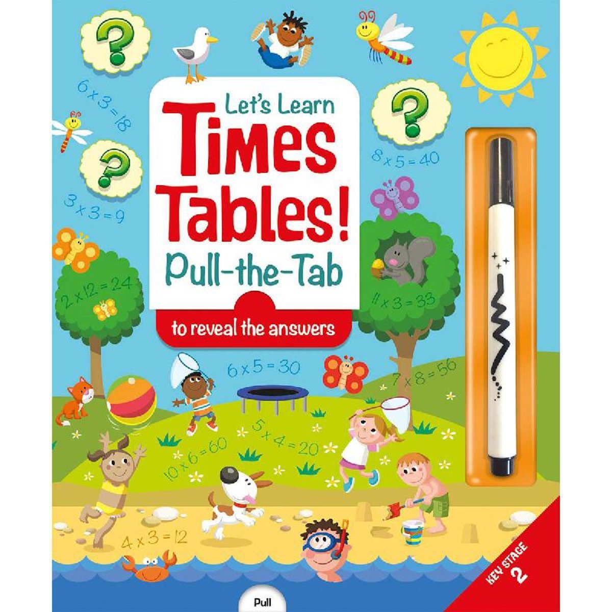 Let's Learn Times Tables! (I Can Do It!) - Pull-The-Tab to Reveal The Answers