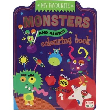 My Favorite: Monster Coloring Book