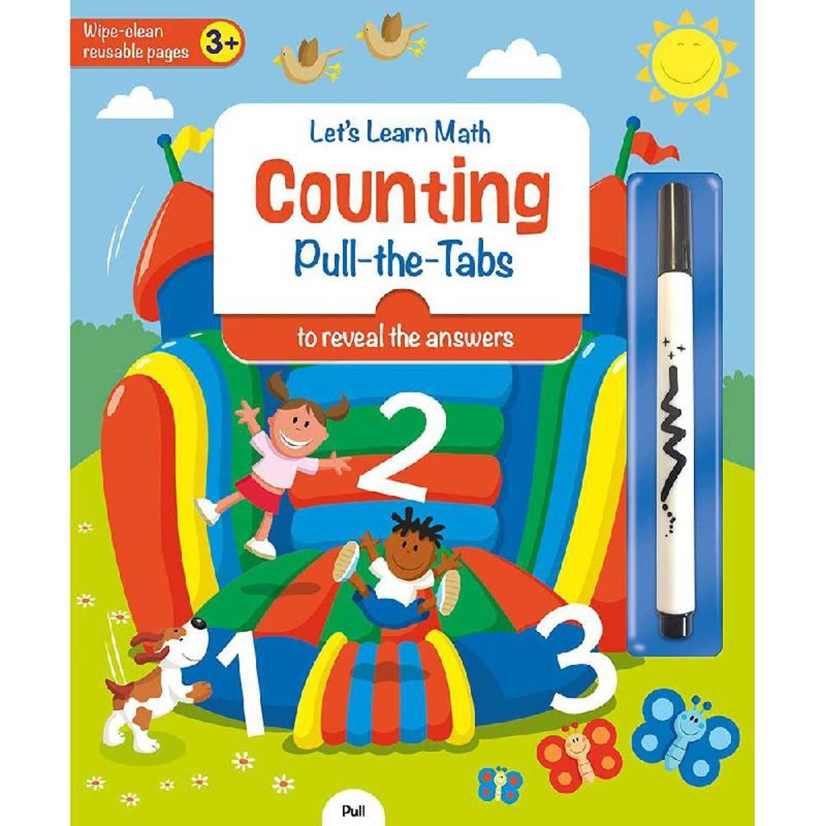 Let's Learn Math Counting (I Can Do It!) - Pull-The-Tabs to Reveal The Answers