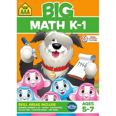 Big Math K-1  Ages 5-7 (Big Workbook)