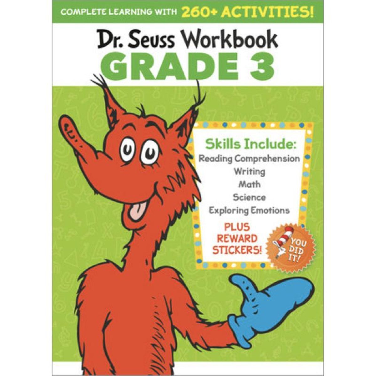 Dr. Seuss Workbook Grade 3 - Complete Learning with 260+ Activities!