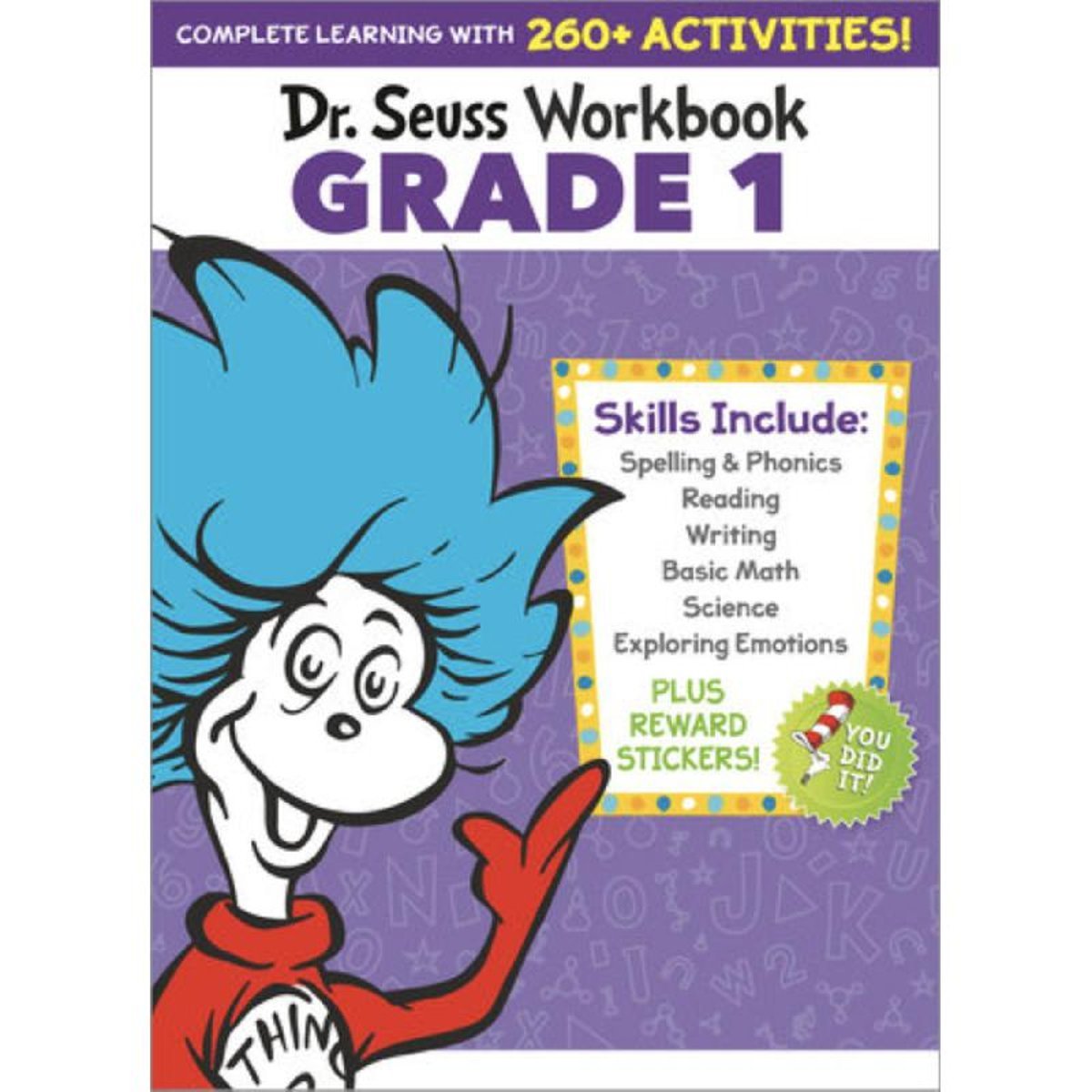 Dr. Seuss Workbook Grade 1 - Complete Learning with 260+ Ac tivities!
