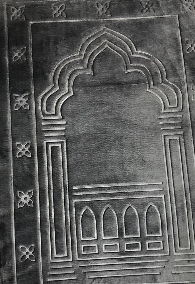 سجادة طبية مريحة رصاصي