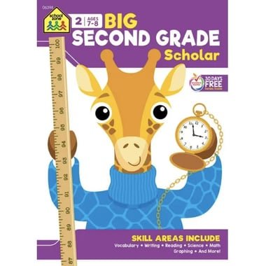 School Zone: Big Second Grade Scholar  Ages 7-8